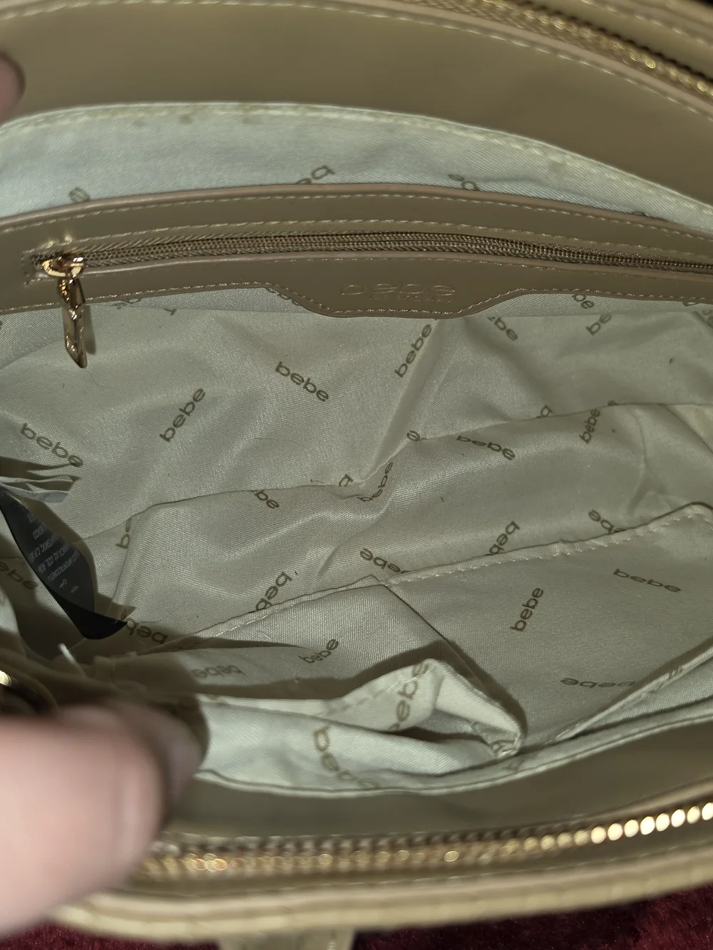 NWOT bebe OTTO Small Satchel Bag With Crossbody Strap